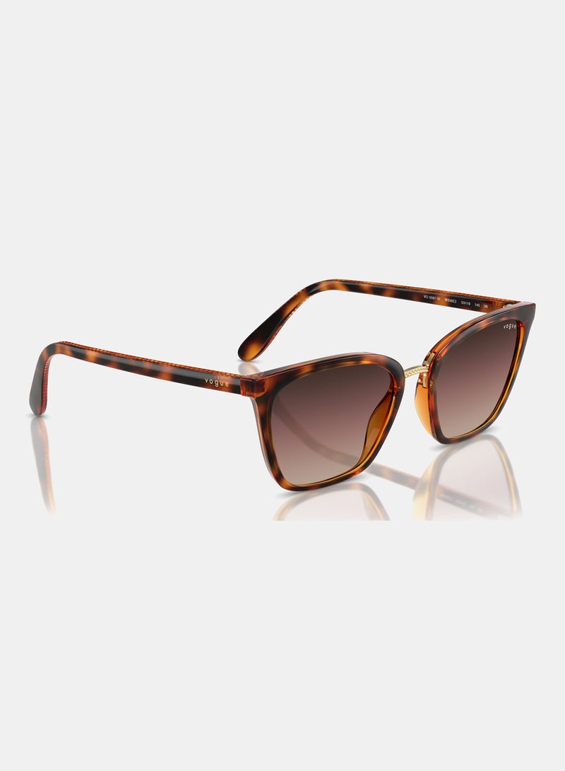Vogue Full Rim Cat Eye Sunglasses 0VO5597SI - Image 3